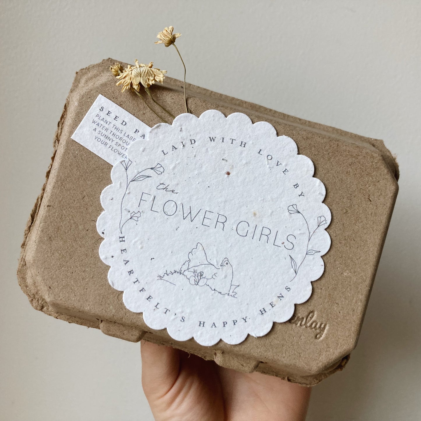 Flower Girl Eggs (1/2 dozen)