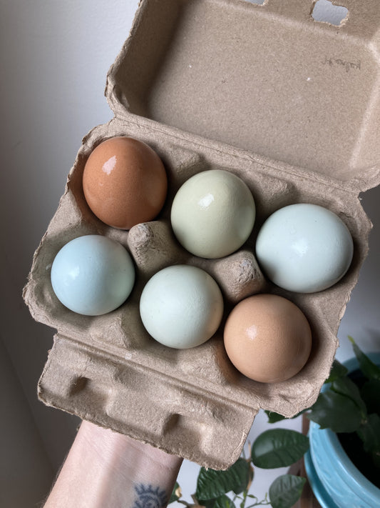 Flower Girl Eggs (1/2 dozen)